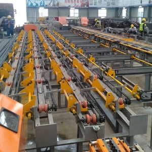 鋸切套絲打磨生產(chǎn)線