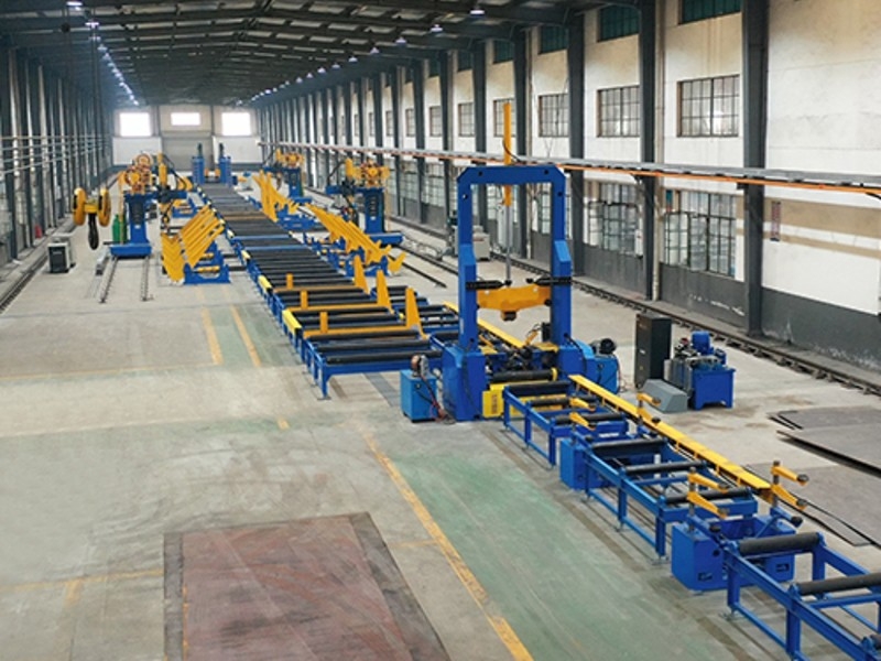 全自動(dòng)鋼拱架生產(chǎn)線